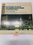 George Gershwin Rhapsody In Blue By London Symphony Orchestra Vinyl LP Album