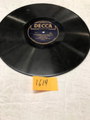 Bing Crosby The Very Thought Of You Shellac Single ( Rare)