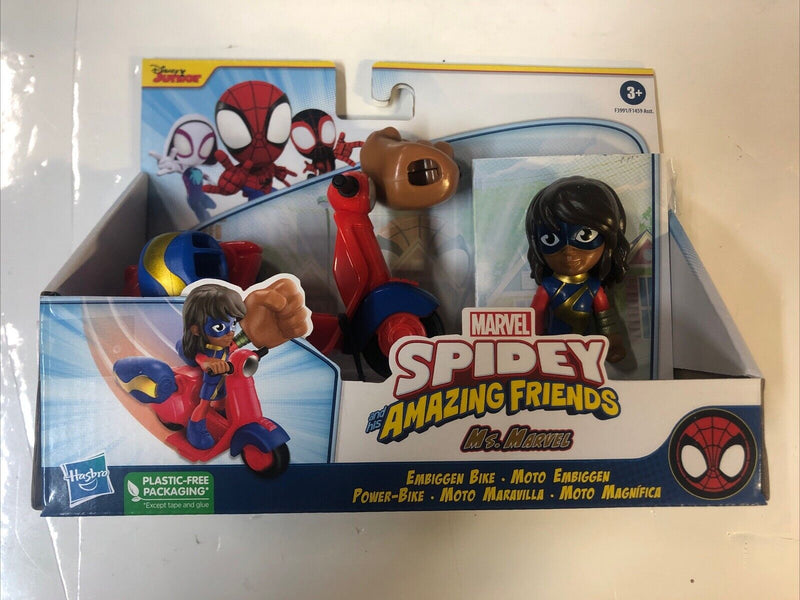Spidey And His Amazing Friends • Spidey • Ms Marvel(2022) Hasbro • Disney Junior