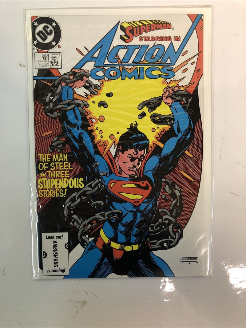 Superman Starring In Action Comics (1983) Complete Set