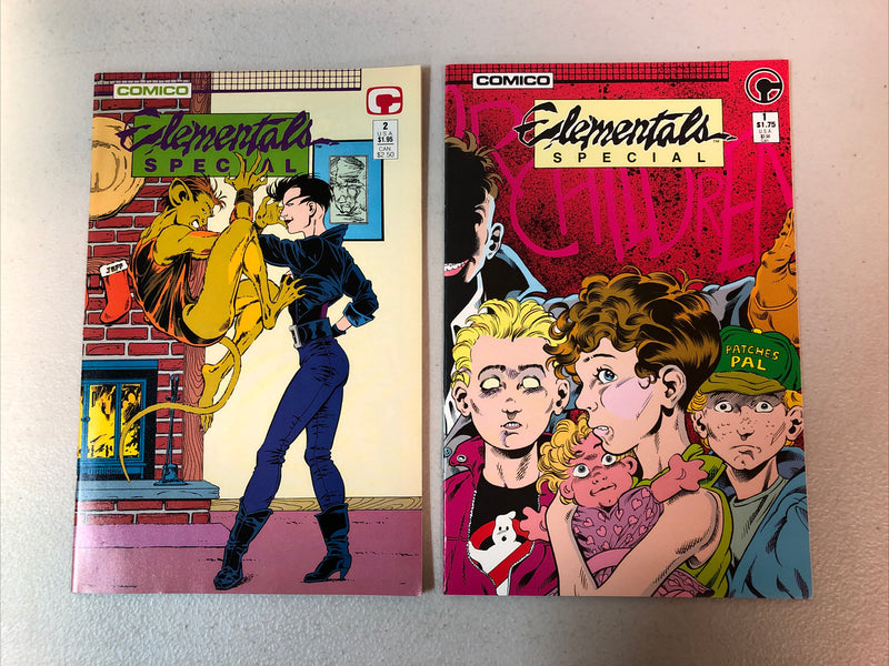 Elementals Lot (1984) #1-29 2nd series #1-26 + Specials VF/NM Near Complete Sets