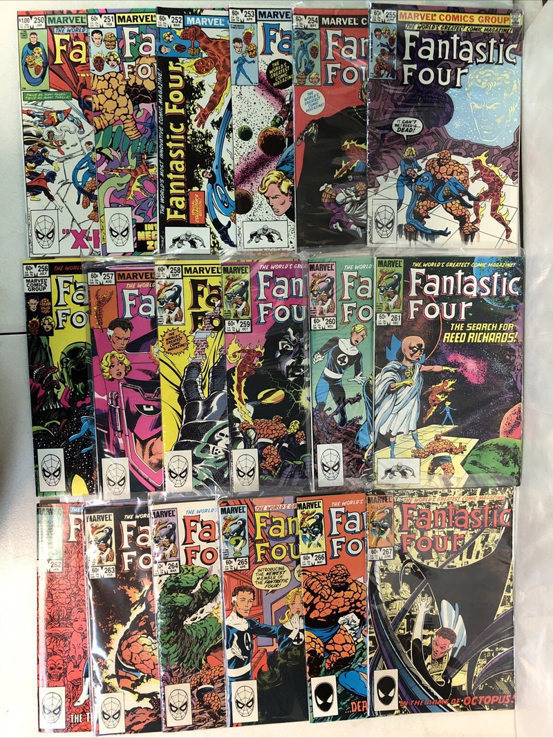 Fantastic Four (1981) Consequential Set # 232-295 & Annual # 17-18-19 (VF/NM)