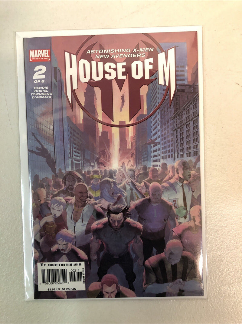 Astonishing X-Men New Avengers House Of M (2004) Complete Set