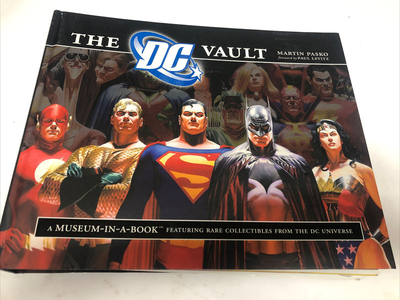 The DC Vault A Museum In A Book (2008) HC Martin Pasko