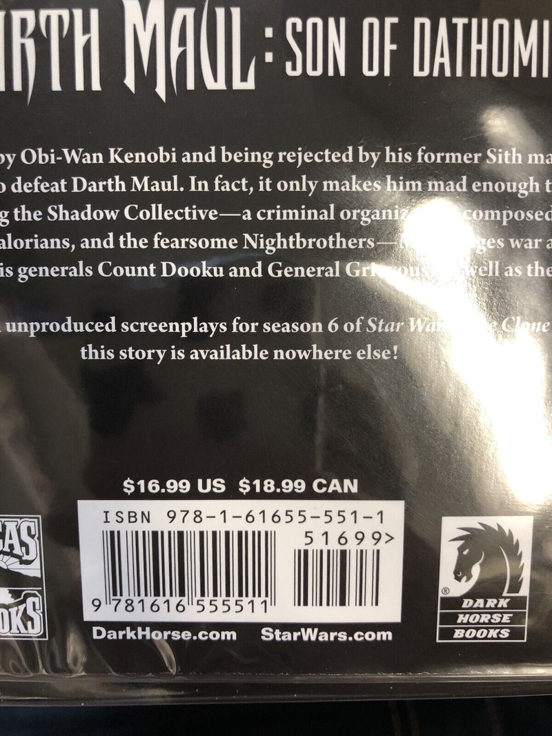 Star Wars Darth Maul Son Of Dathomir (2014) Dark Horse TPB SC Jeremy Barlow