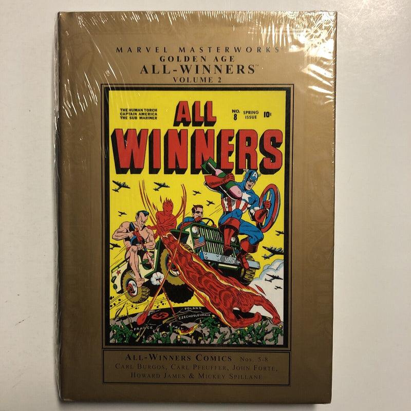 Golden Age All-Winners Vol.2 (2006) Marvel Masterworks TPB HC Brand New sealed