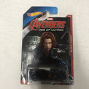 Hot Wheels AVENGERS Age of Ultron Black Widow 16 Angels 8/8 Series MCU 2014 Mint