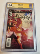 Elektra (2003) # v2 # 19 (CGC 9.4 SS) Signed Greg Horn •Marvel Comics