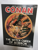 Marvel Graphic Novel (1985) Conan The Barbarian The Witch Queen Of Ach Don Kraar