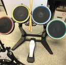 PS 2 & 3 Rock Band Guitar Hero Instruments & Game bundle (No Dongle Or Dj Mixer)