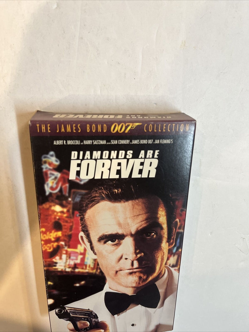 Diamonds Are Forever (VHS, 1995) Sean Connery • The James Bond 007 Collection