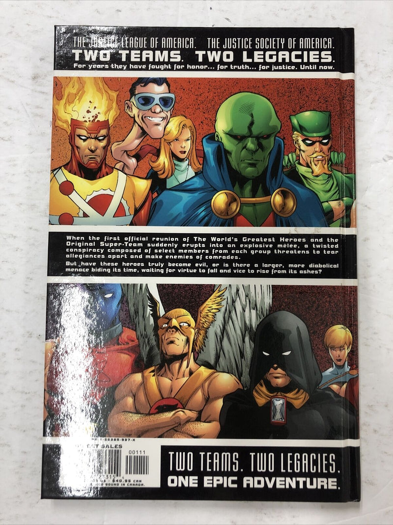 JLA JSA Virtue And Vice By David S. Goyer (2002) HC DC Comics