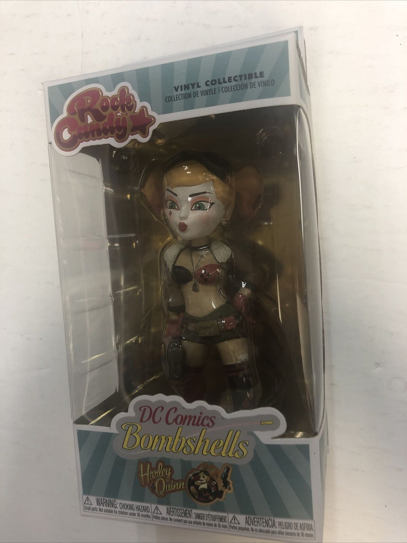 Funko Rock Candy DC COMICS BOMBSHELLS  Harley Quinn Vinyl Collectible Figure