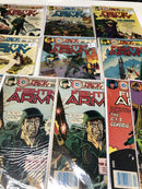 Fightin’ Army (1984) Bronze Age • Set Of 76 Comics • Charlton Comics • Archer