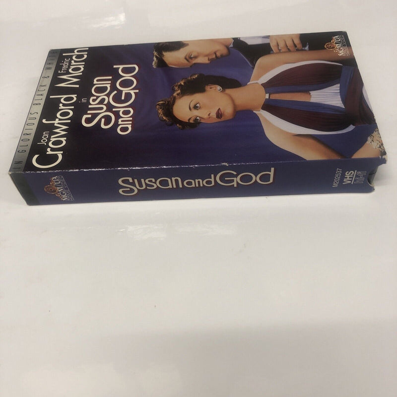 Susan and God (1992) VHS • Joan Crawford • Fredric March • MGM/UA Home Video