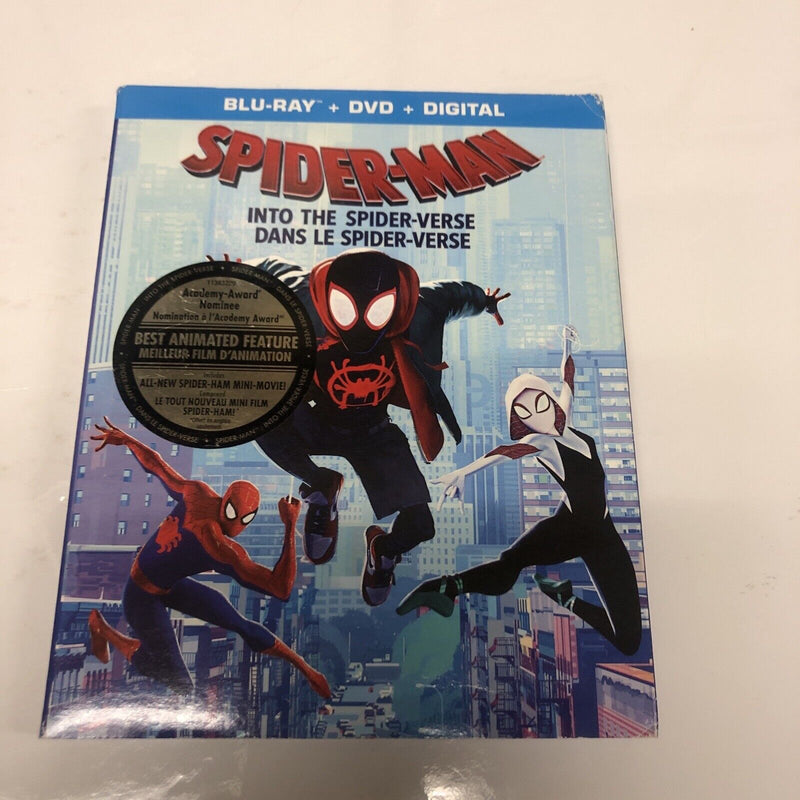 Spider-Man: Into the Spider-Verse (2018) Blu-ray/DVD • 2-Disc Set