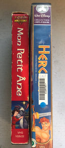 Walt Disney Hercule & Mon Petit Ane French (VHS)