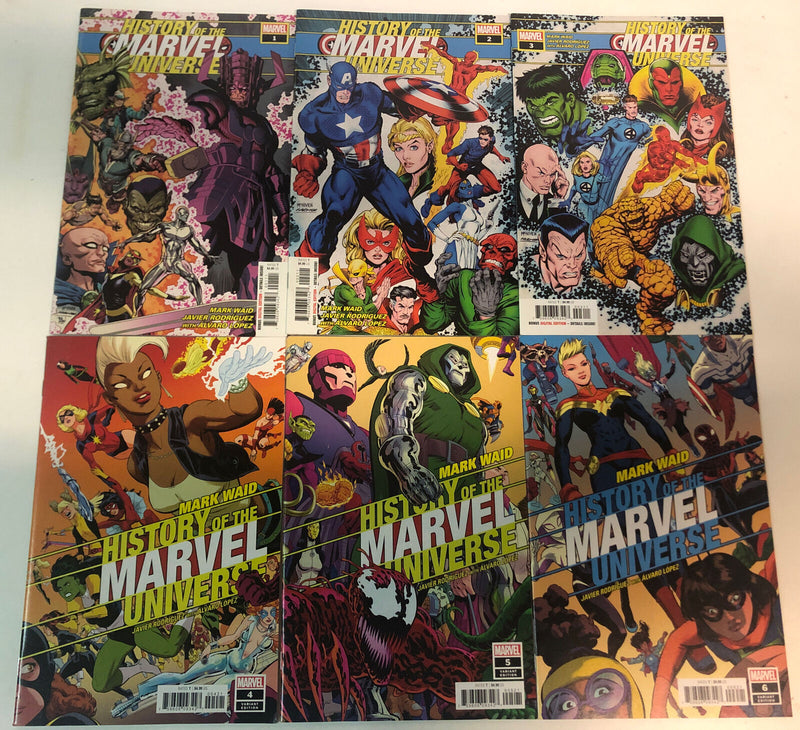 HISTORY OF THE MARVEL UNIVERSE (2019) (VF/NM) Complete Set