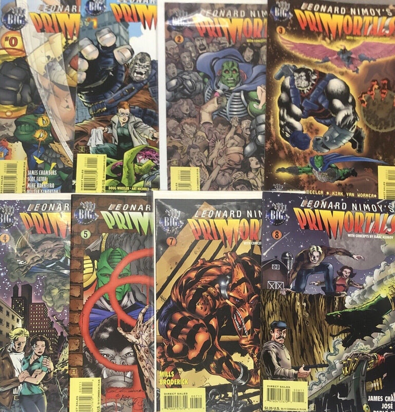 Leonard Nimoy’s Primortals (1996) Set Issue