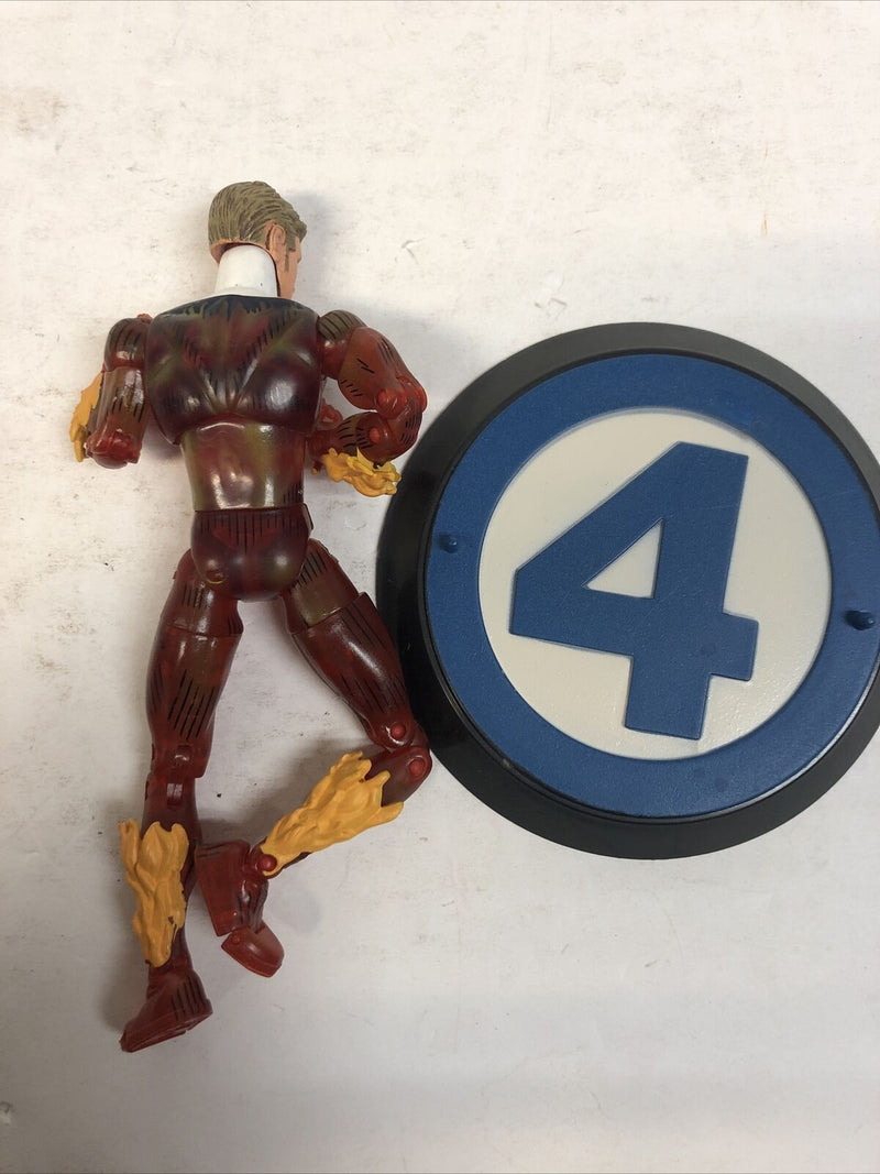 ML Fantastic Four Box Set Walmart Exclusive Human Torch Figure 2004 Complete