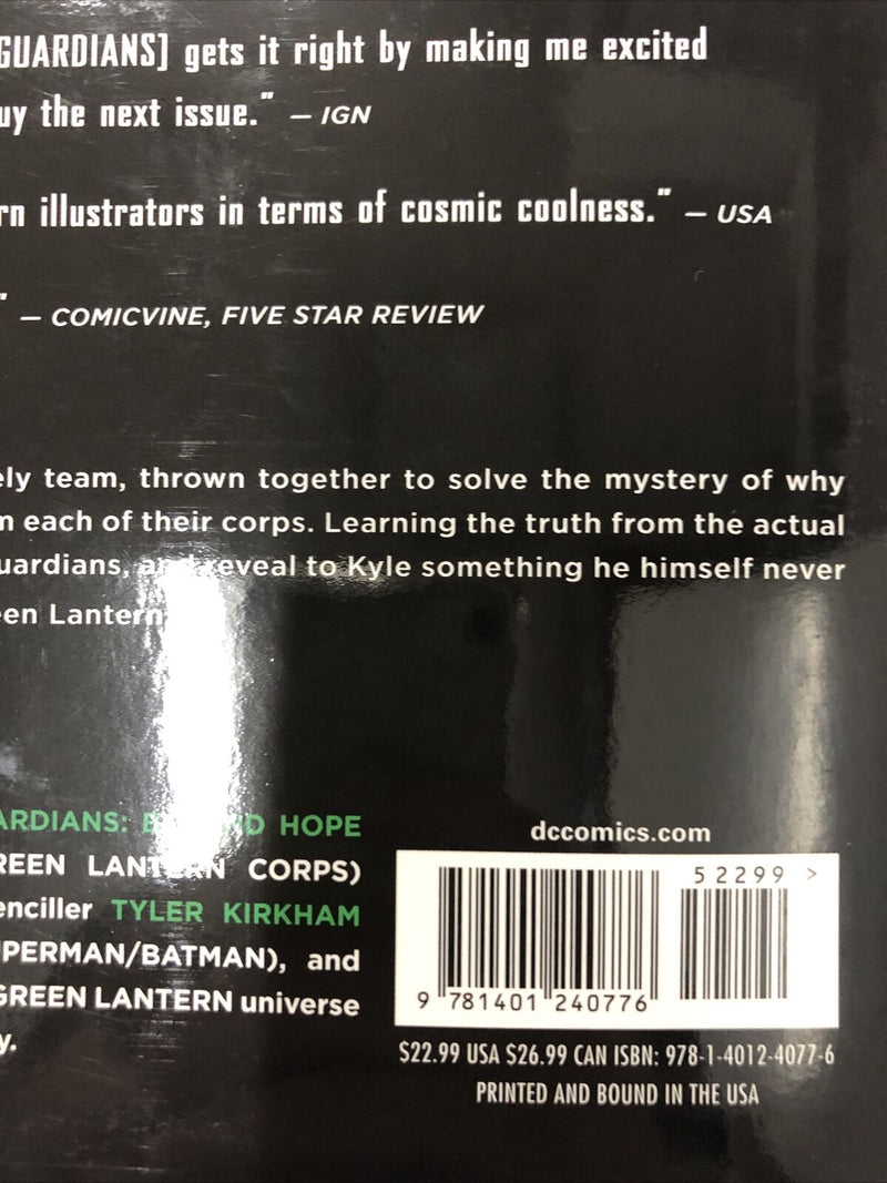 Green Lantern New Guardians Vol.2 Beyond Hope By Tony Bedard (2013) HC DC