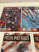 Iron Patriot (2014) Set Marvel Comics • Ales Kot • Garry Brown • James Rhodes •