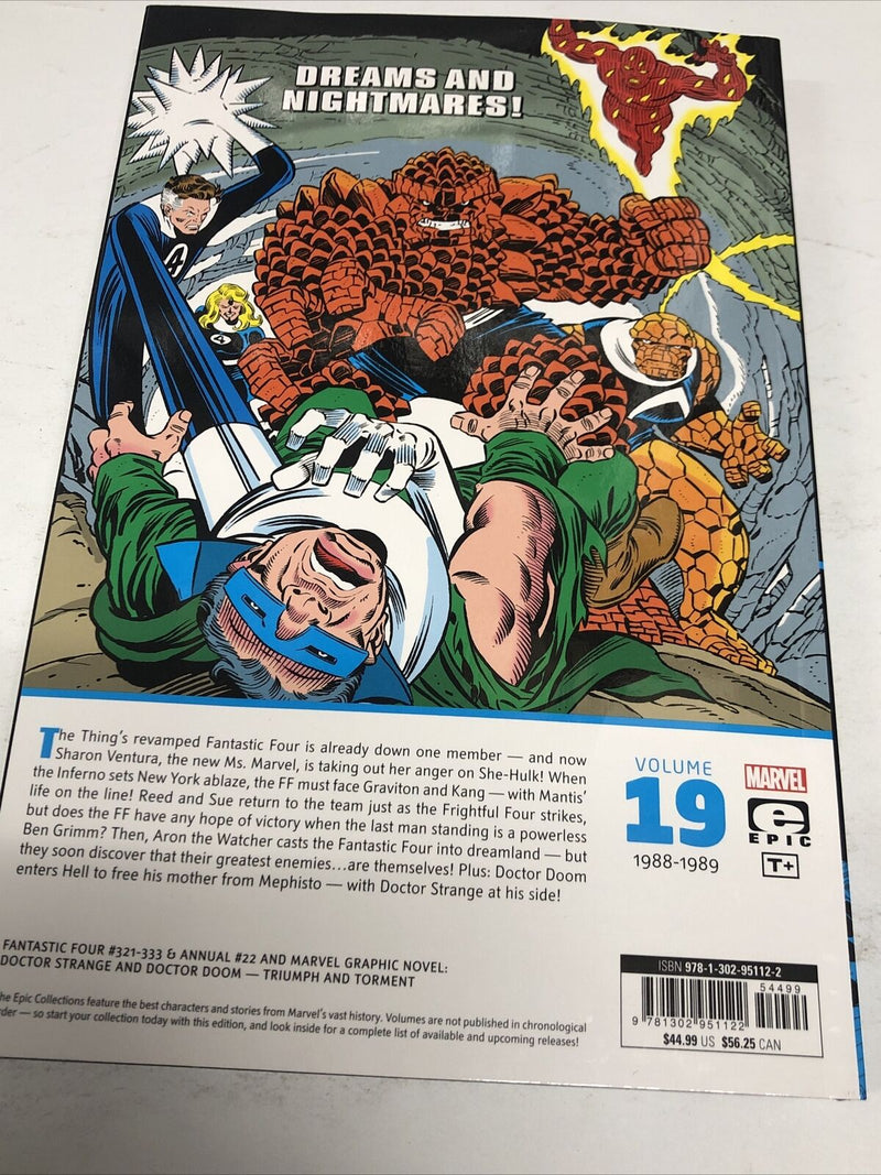 Epic Collection Fantastic Four The Dream Is Dead (2023) Marvel TPB SC Stern