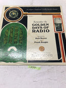 Remember The Golden Days Of Radio Volume 2 By Jack Benny Vinyl  LP Album
