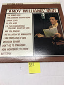 Andy Williams Best Vinyl LP Album