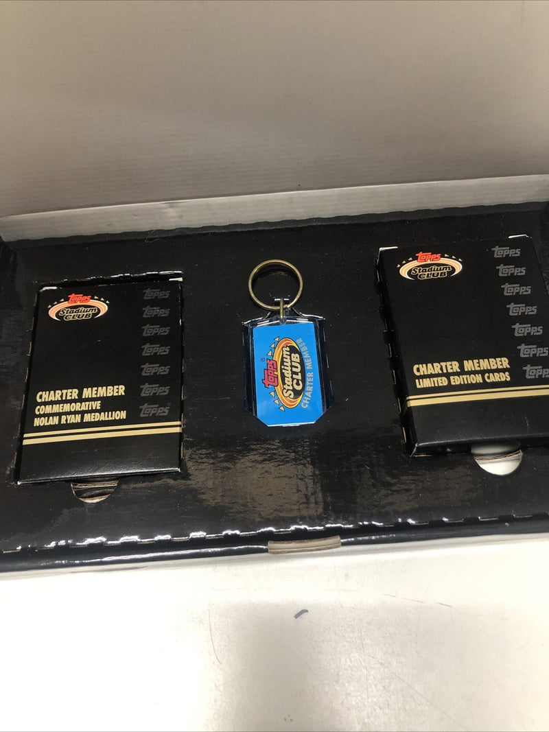 Topps Stadium • Club Charter • Member Box Set (1991) Limited Edition •Nolan Ryan