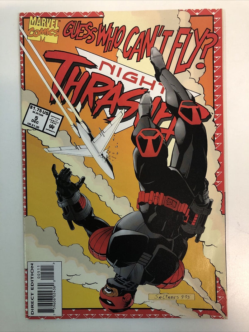 Night Thrasher (1993) Set # 1-21 & Four Control #1-4 (VF/NM) Missing # 11-12-18