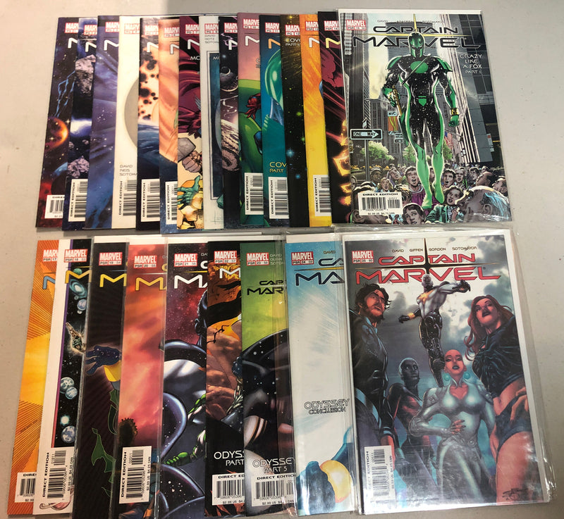 CAPTAIN MARVEL (2003) # 1-25 missing #16 (VF/NM) Incomplete Set