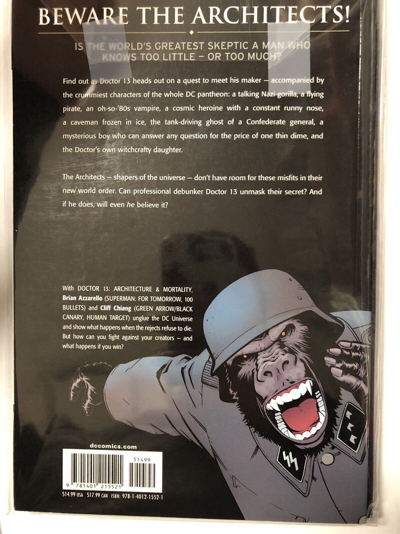 Doctor 13: Architecture& Mortality (2007) DC TPB SC Brian Azzarello