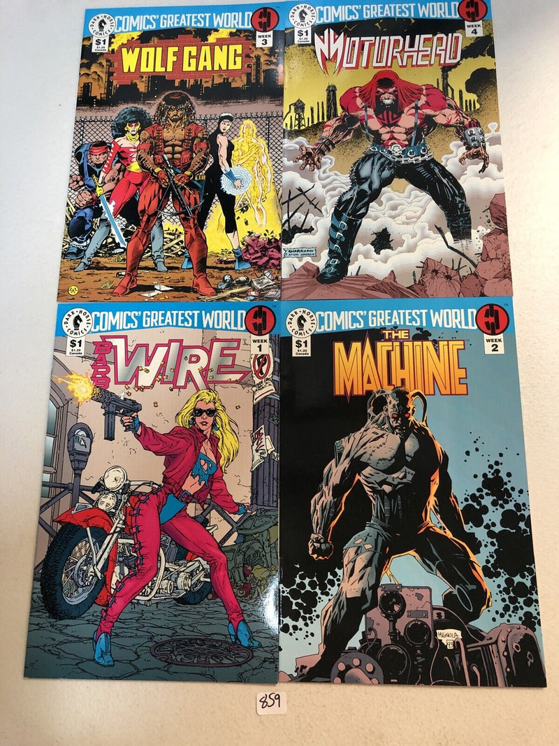 Comics’ Greatest World 4 separate series (1994) (VF/NM) Complete Set Lot Run