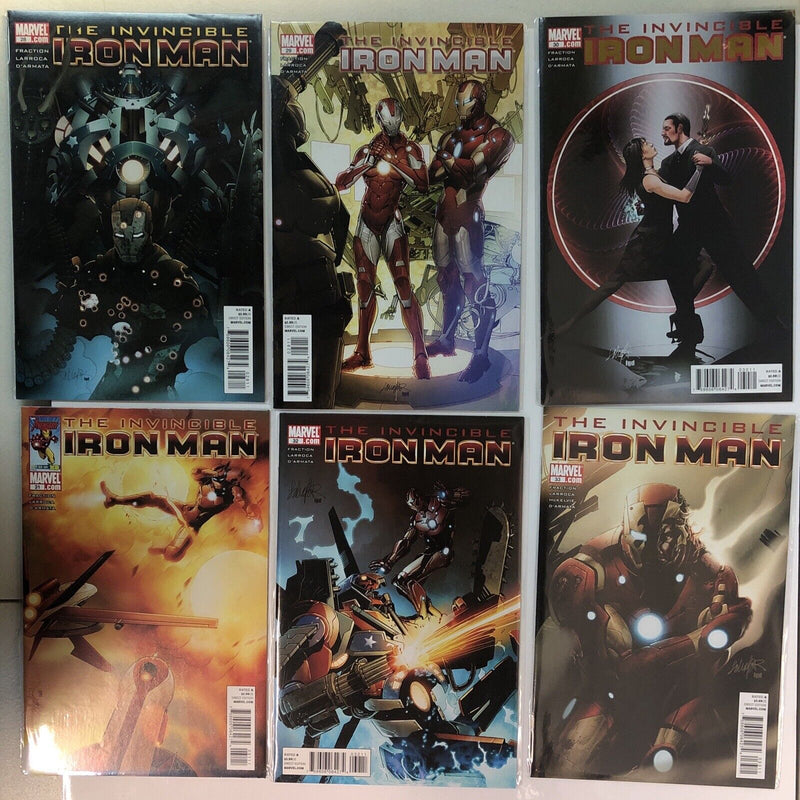 The Invincible Iron Man (2008) Complete Set # 1-33 & Annual # 1 (VF/NM) Marvel