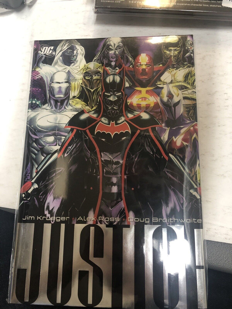 Justice Vol.3 (2007) Dc Comics TPB HC Jim Krueger