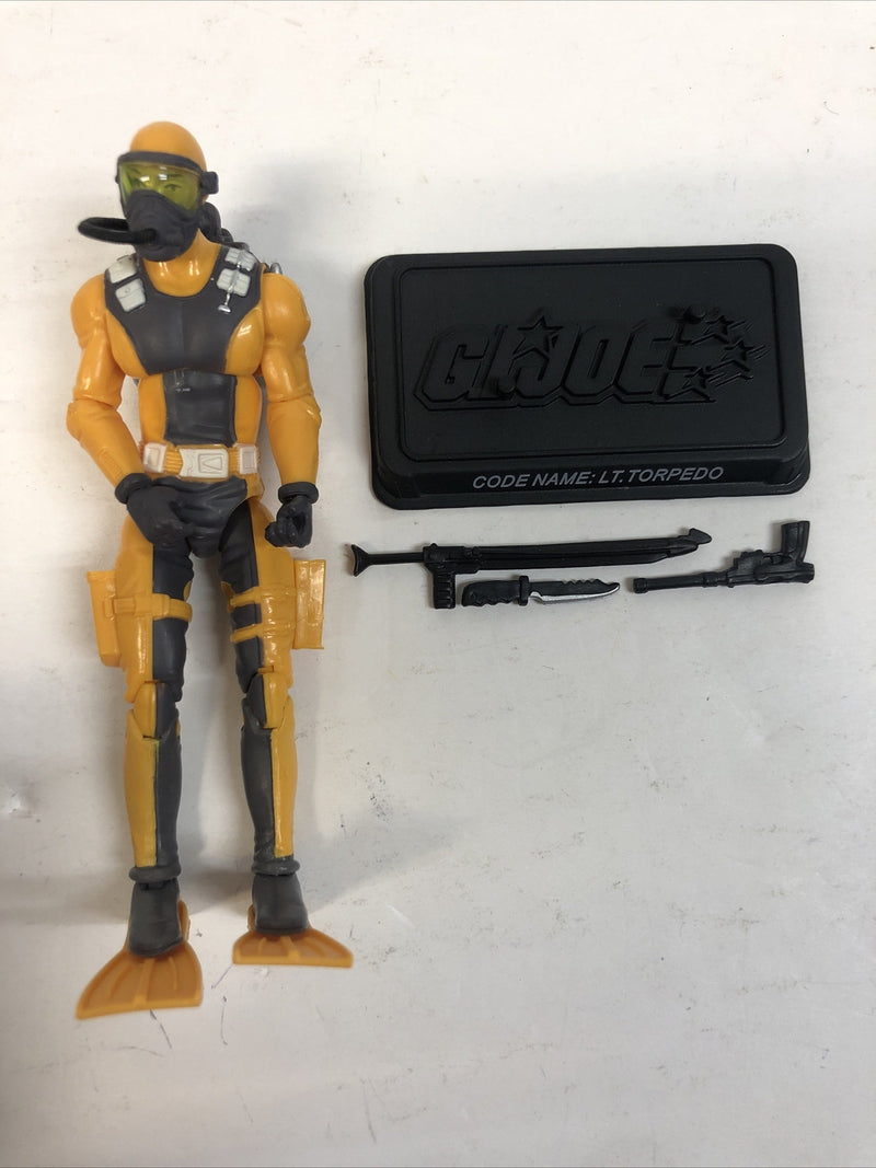 G.I. Joe ROC Lt. Torpedo V2 TRU Exclusive Diver 2008 Complete Mint