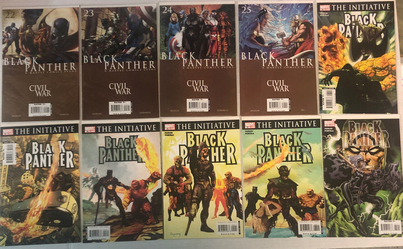 Black panther(2003)# 1-41(VF-NM) Consequential Set(Missing # 2) | John Romita Jr