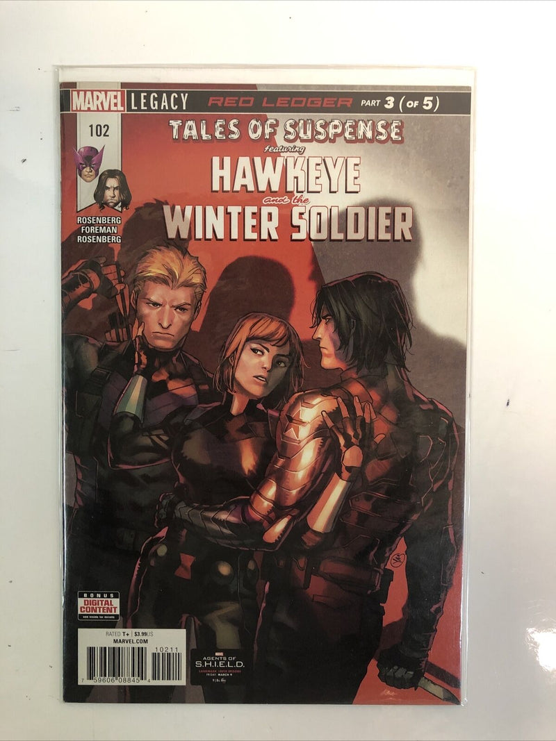 Tales Of Suspence: Hawkeye And The Winter Soldier (2018) Set