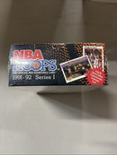 1991-92 Hoops Series 1 NBA Factory Sealed Wax Box 36 Packs MICHAEL JORDAN