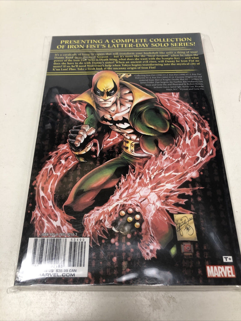 Iron Fist TPB (2015) Marvel Universe • Len Wein • James Felder • Dan Jurgens