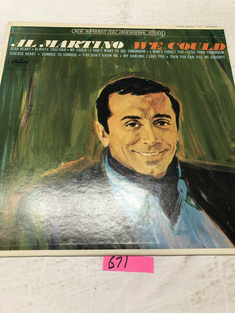 Al Martino. We Could. Vinyl   LP Album