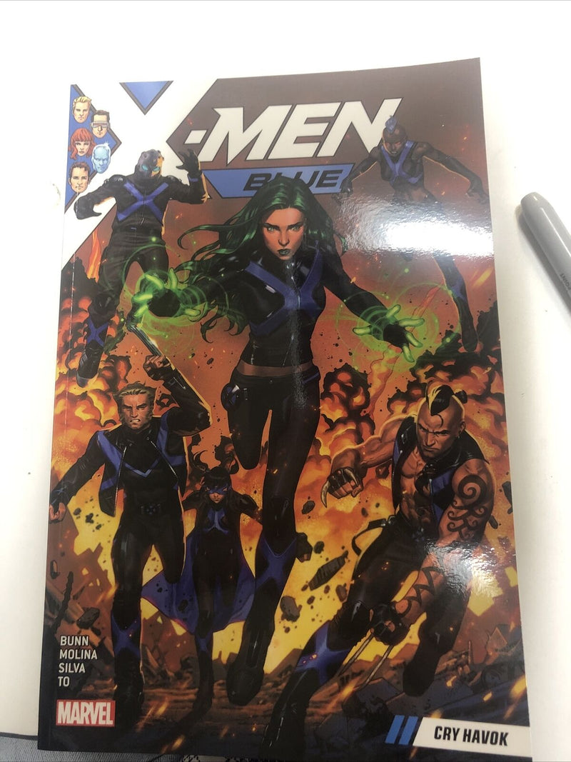 X-Men Blue Cry Havok Vol.4 (2018) Marvel TPB SC Cullen Bunn