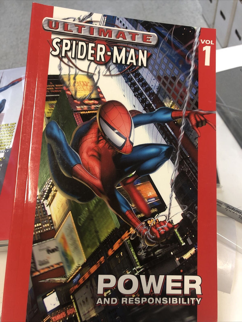 Ultimate Spider-Man Power And Responsibility Vol.1(2005)Marvel TPB SC B.M.Bendis