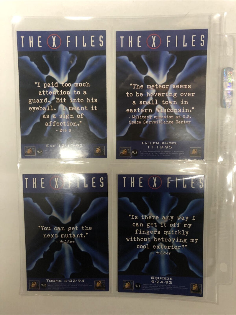 20th Century - X-Files - 36 Opening Films Cards (1993-1998)