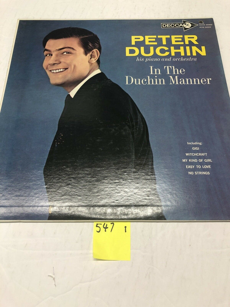 Peter Duchin In The Duchin Manner Vinyl LP Album
