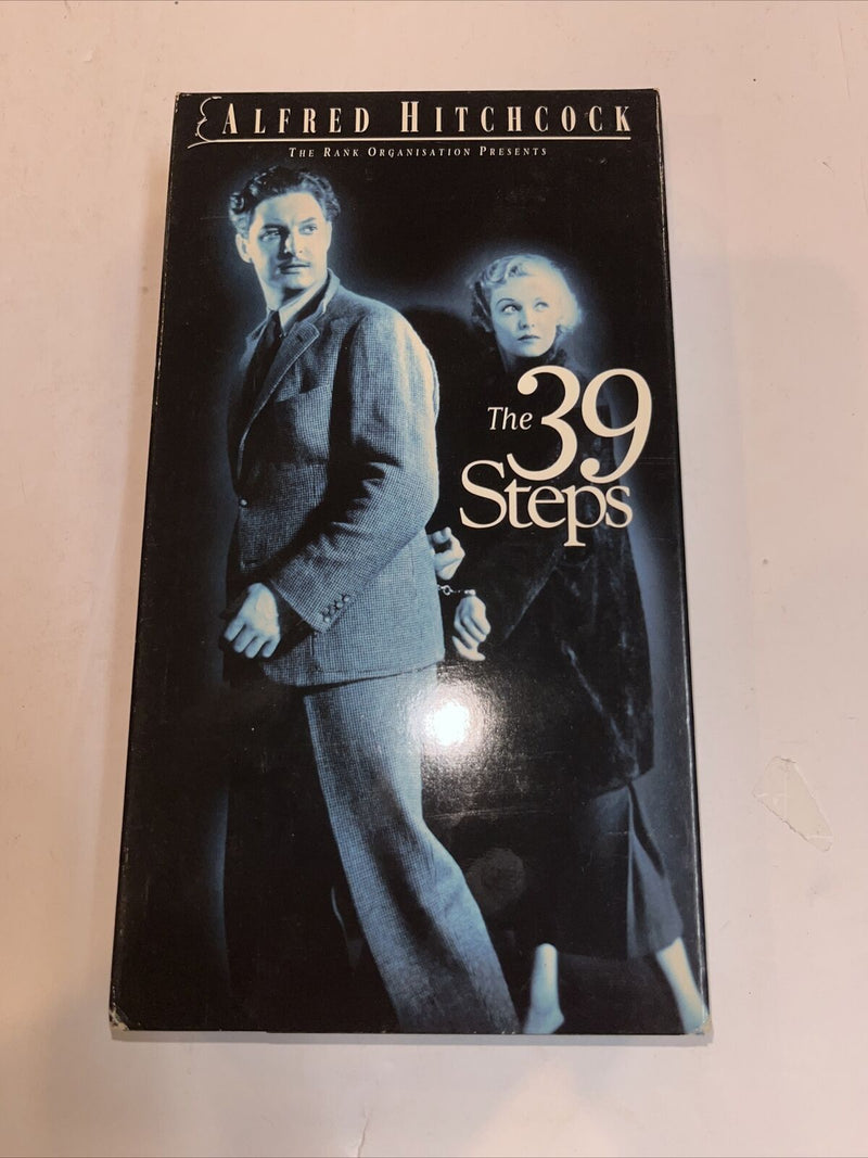 The 39 Steps (VHS 1995) Alfred Hitchcock • Robert Donat • Madelene Carroll