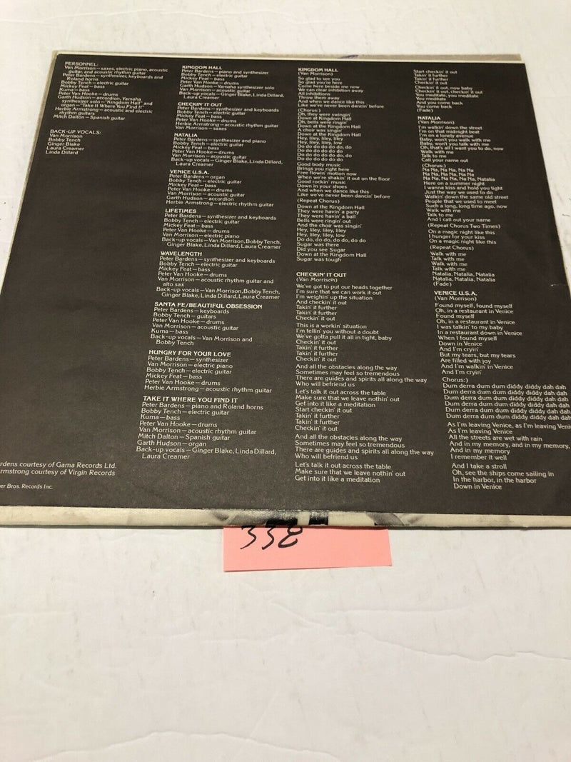 Van Morrison Wavelength Vinyl  LP Album