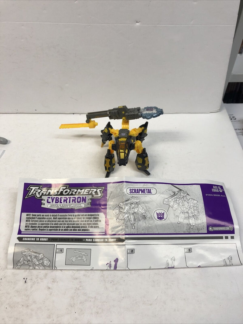 Transformers Cybertron Scrapmetal 2006 Complete Mint w/instructiond