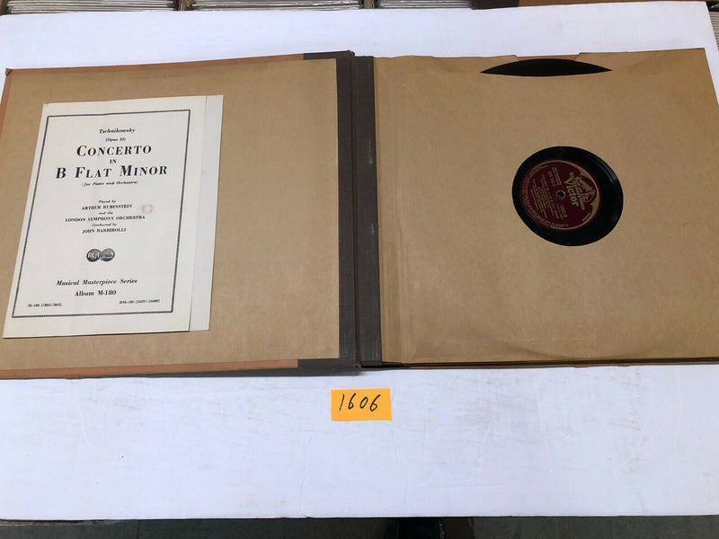 Tschaikovsky Concerto No . 1 In B Flat Minor  Vinyl  4 LP Album Box Set